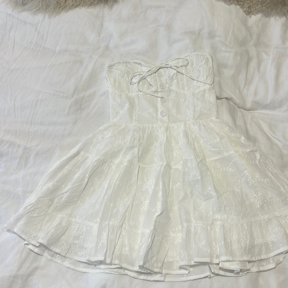 Sabo Skirt Sahara Dress in White